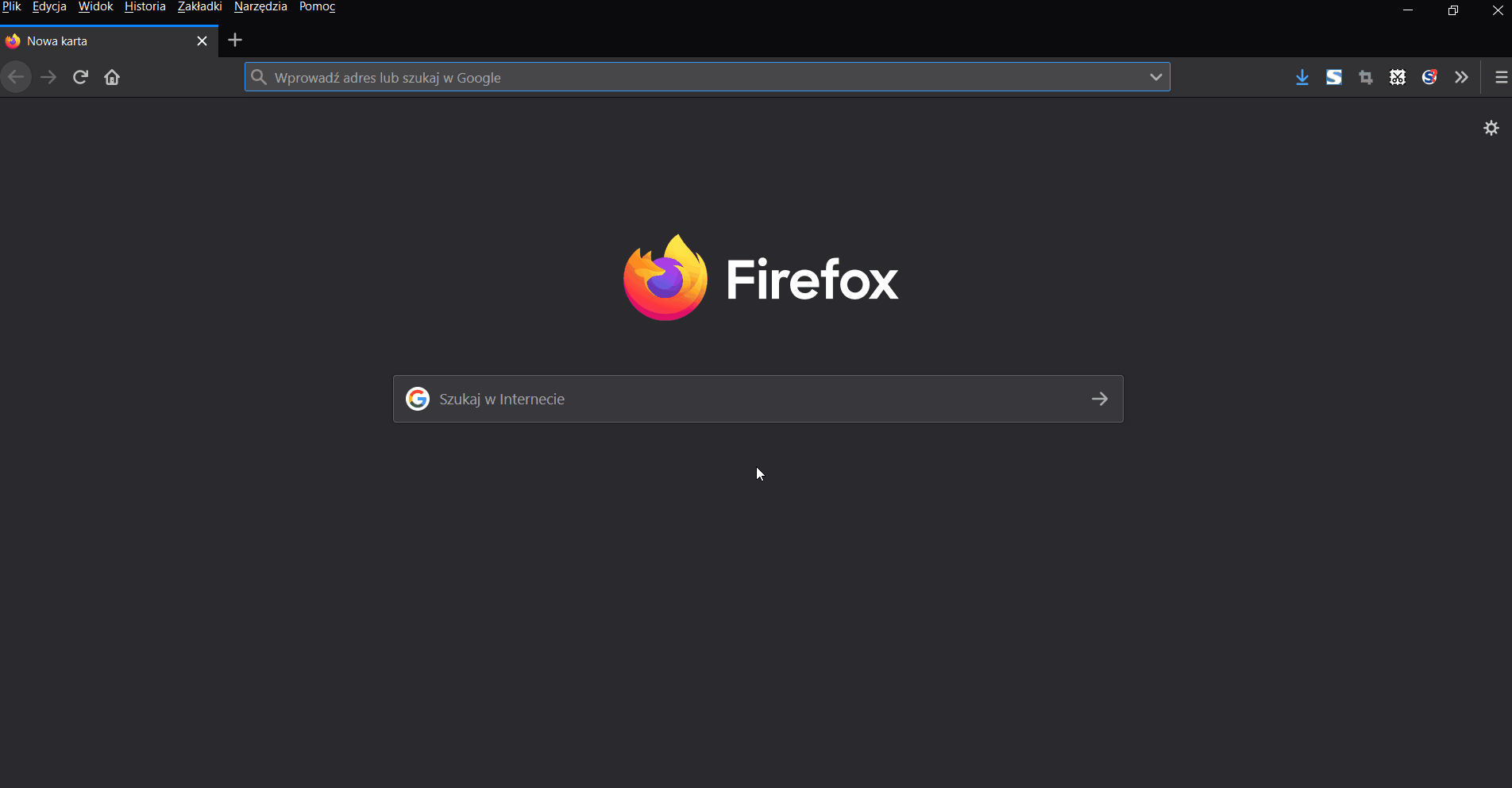 Mozilla FireFox - Ścieżka trzecia